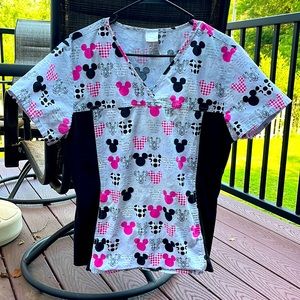 Disney Mickey Mouse Comfy Scrub Top